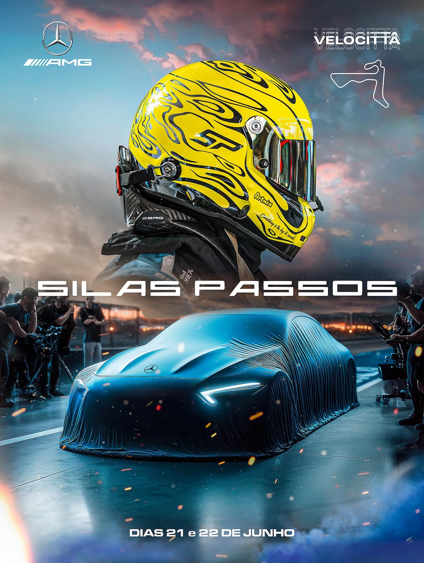 Pôster Silas Passos — AMG Velocitta